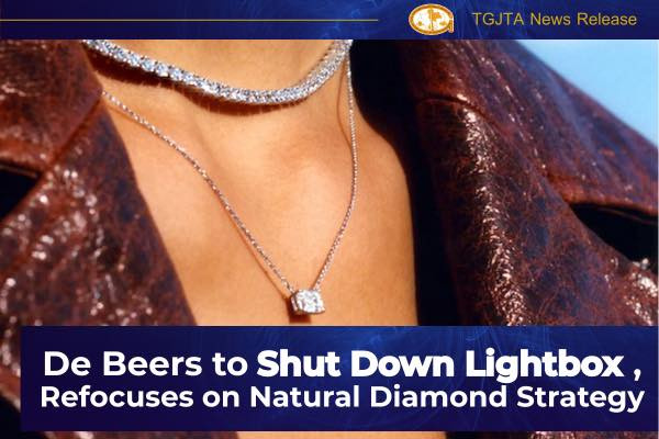 De Beers announced its intention to shut down Lightbox