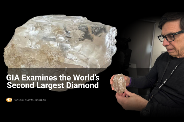 GIA Examines the World’s Second Largest Diamond