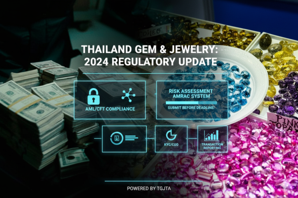 Thailand AML/CFT Regulations 2024: A Compliance Guide for Gem & Jewelry Dealers by TGJTA