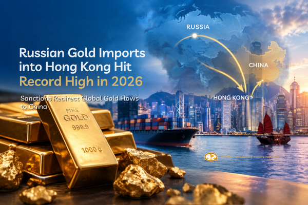 Russian Gold Imports into Hong Kong Hit Record High in 2026