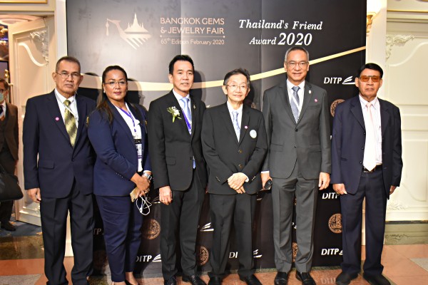Thai Gem and Jewelry Traders Association attended the 65th Bangkok Gems & Jewelry Fair