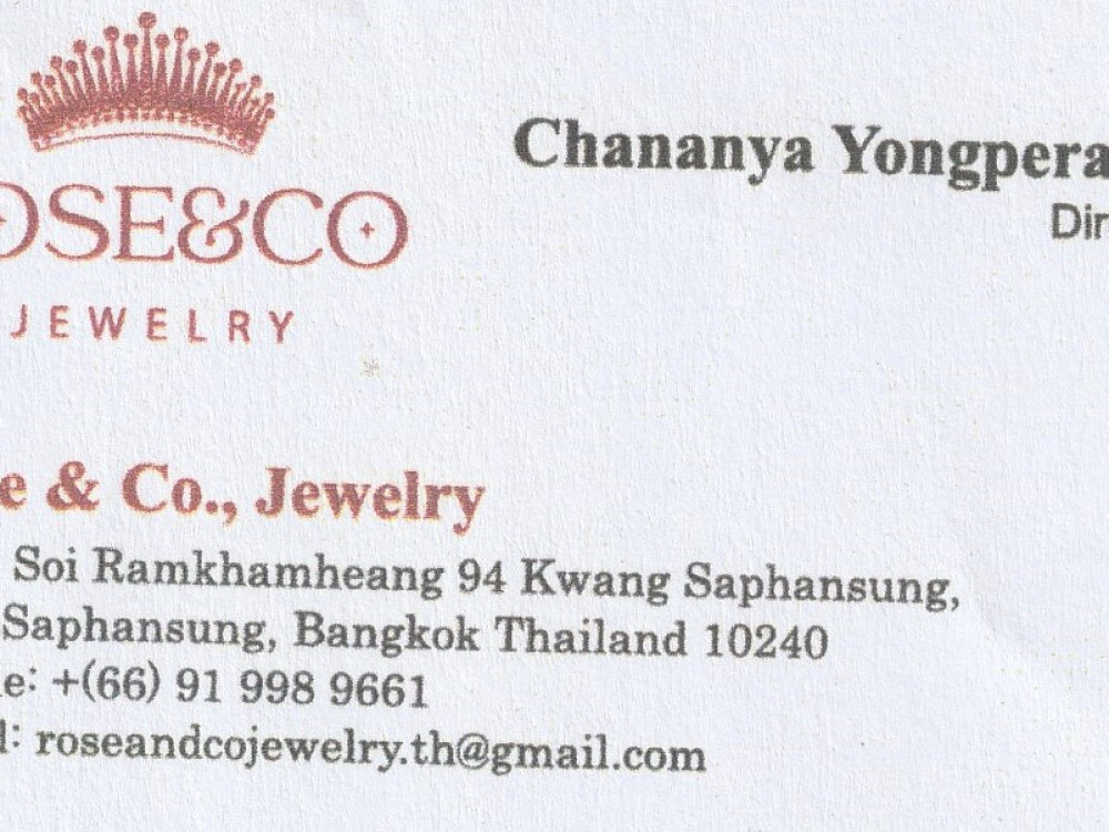 ROSE & CO JEWELRY CO., LTD.