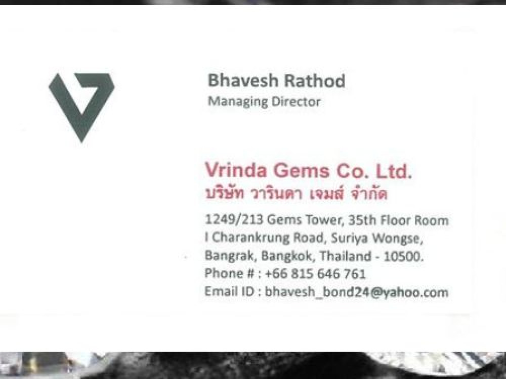 Varinda Gems Co.,Ltd.